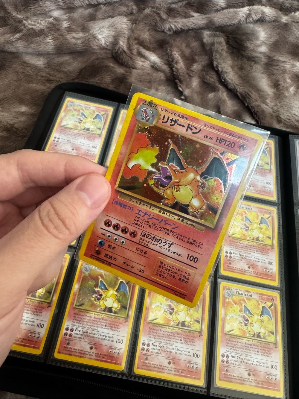 Charizard Holo No.006 Base Set - Japanese Pokemon Card - 1996